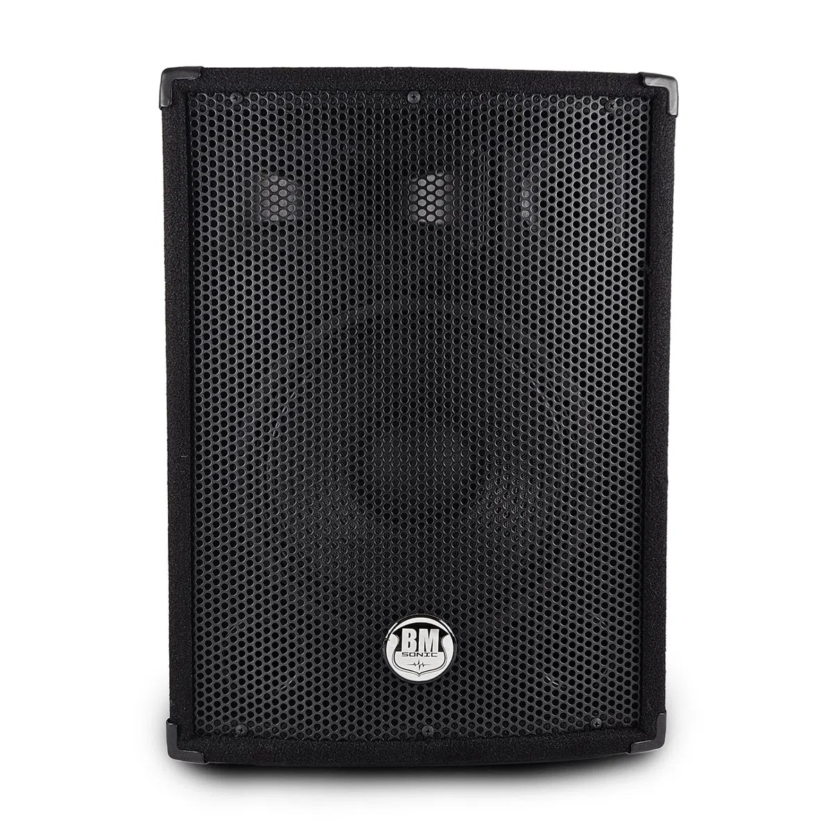 Paire d'enceintes Sono Bass Reflex Trapézoïdal à 3 Voies 10"/25cm - 2 x 400W - BM Bmsonic BMS-10
