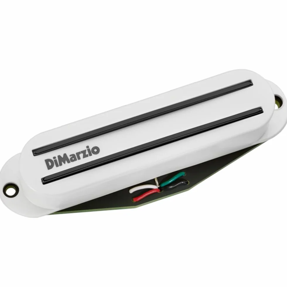 DiMarzio DP184W Micro double bobinage Chopper WH pour Guitare électrique blanc