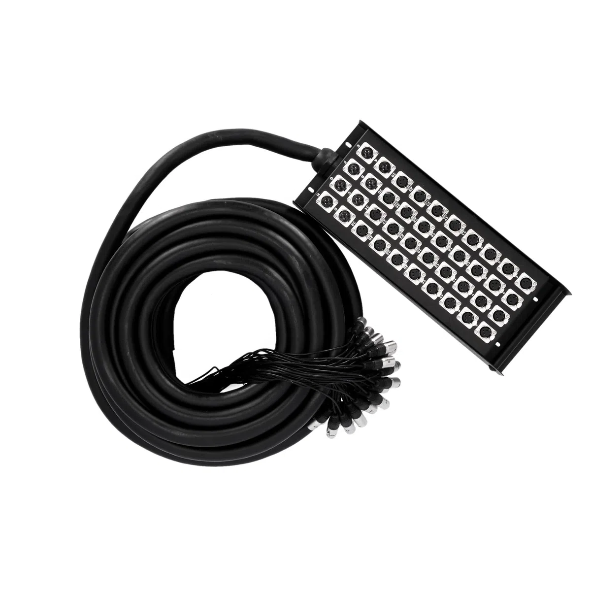 Adam Hall Cables K 40 C 30 - Câble Multipaire avec Boîtier de Scène 32/8 30 m