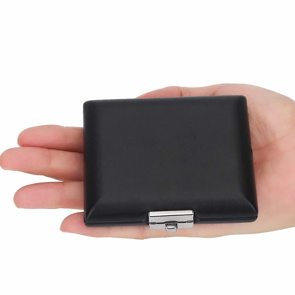Étui en cuir PU noir pour anches de basson 3 pièces
