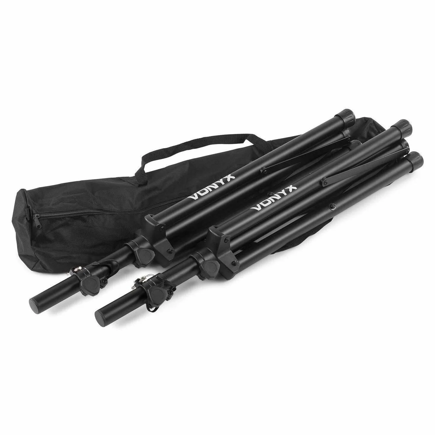 Power Dynamics PD415A Kit Sono DJ avec Pieds - 2800W, Amplificateur et Enceintes Haut de Gamme, Idéal pour Les Professionnels de l'Animation