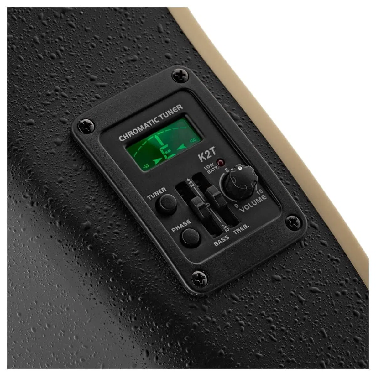 Guitare Électro-Acoustique Roundback par Gear4music, Noir