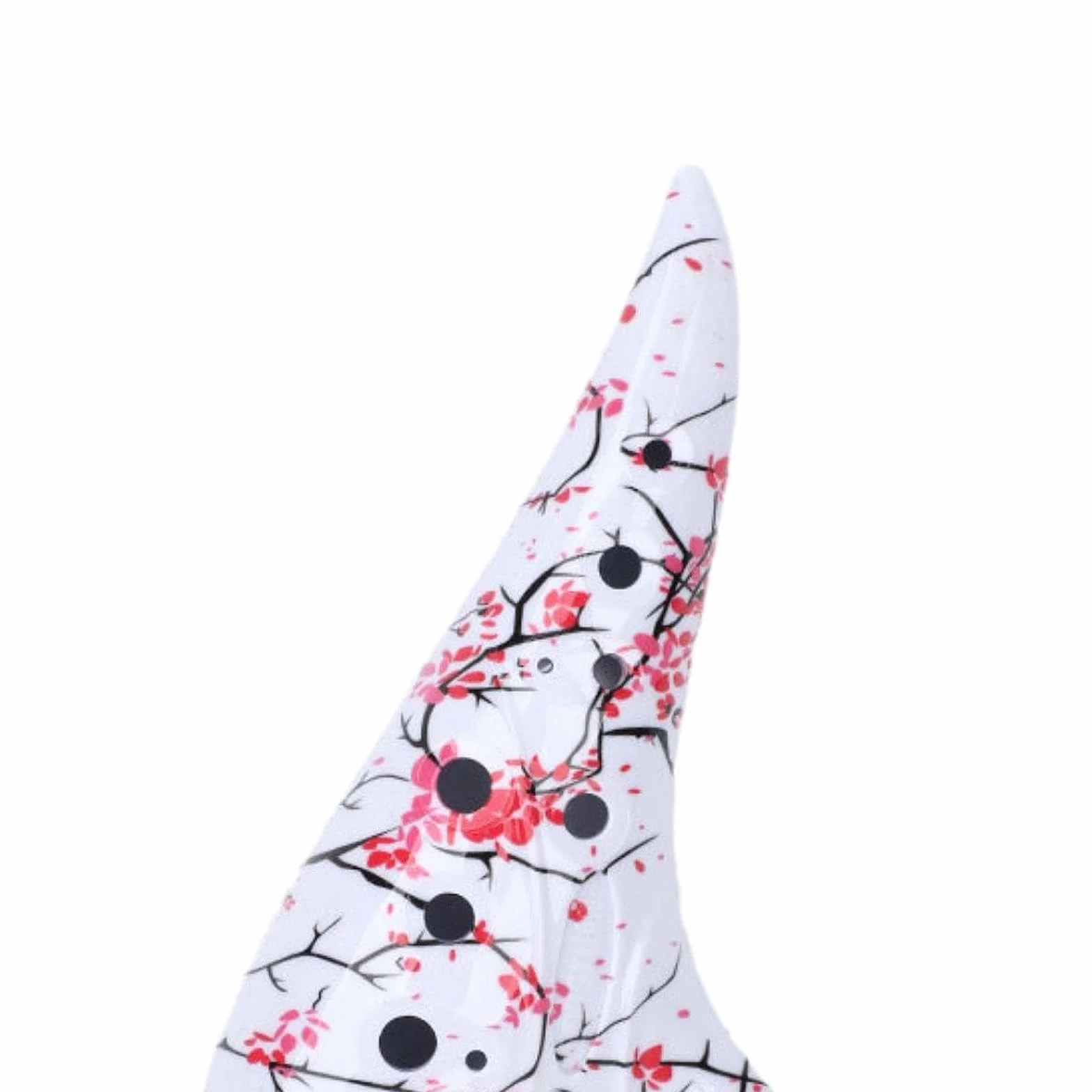 Ocarina Alto En Do 12 Trous Résine Rouge Instrument de Musique Artisanat Portable