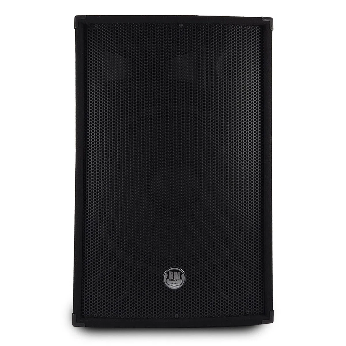 Paire d'enceintes Sono Bass Reflex Trapézoïdal à 3 Voies 15"/38cm - 2 x 700W - BM Bmsonic BMS-15