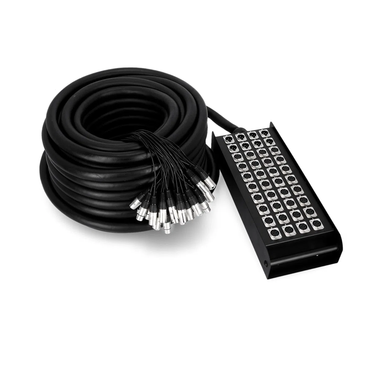 Adam Hall Cables K 40 C 30 - Câble Multipaire avec Boîtier de Scène 32/8 30 m