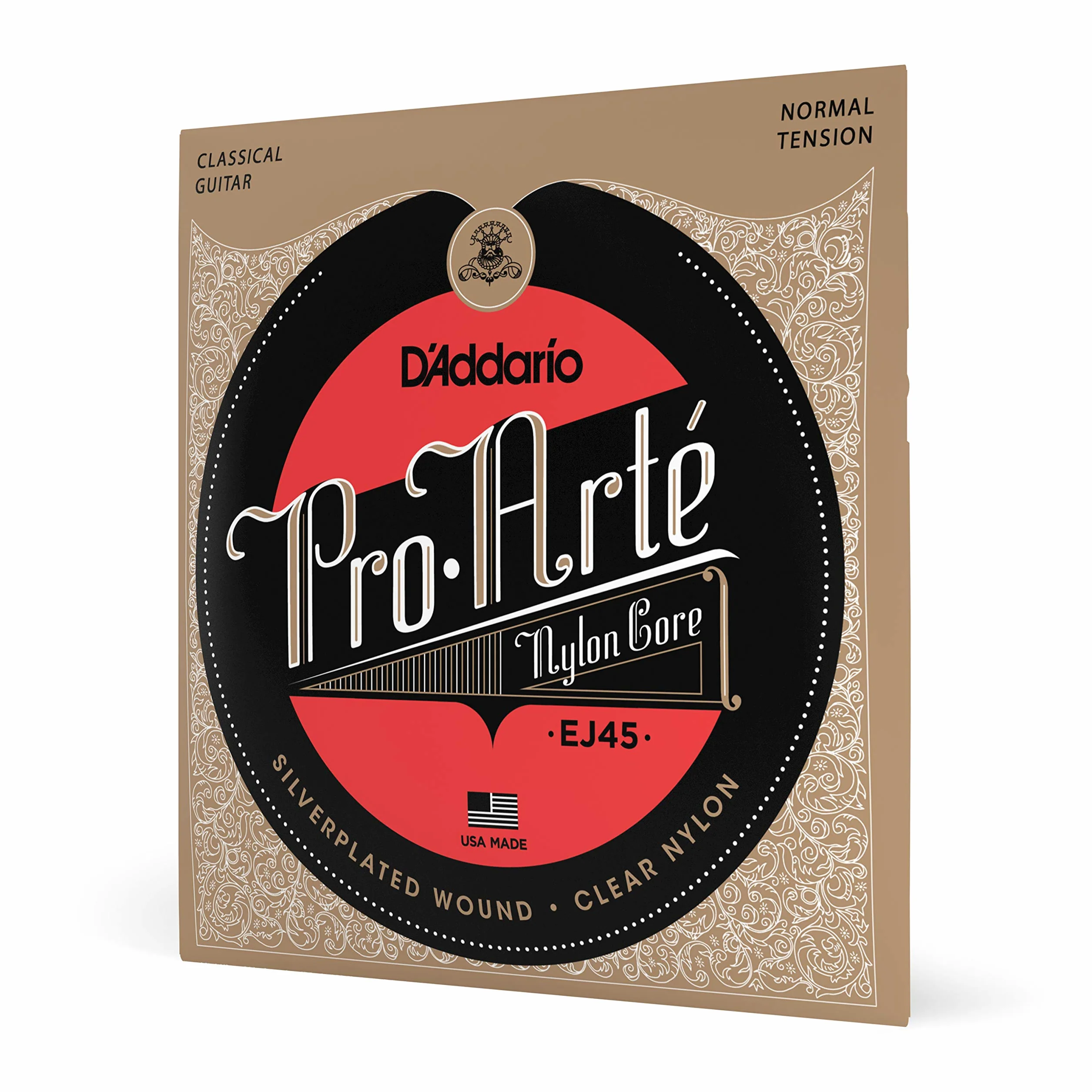 D'Addario Pro-Arte EJ45 Cordes Guitare Classique Nylon Normale