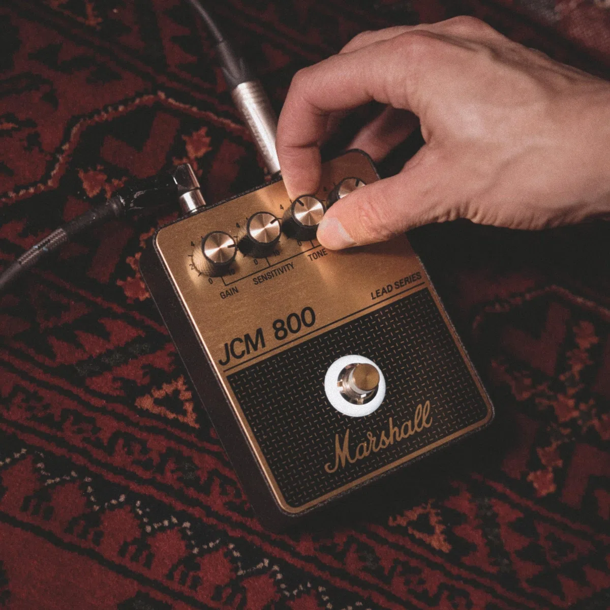 Marshall JCM800 Amp Series Pédale de Distorsion St Overdrive pour Guitare