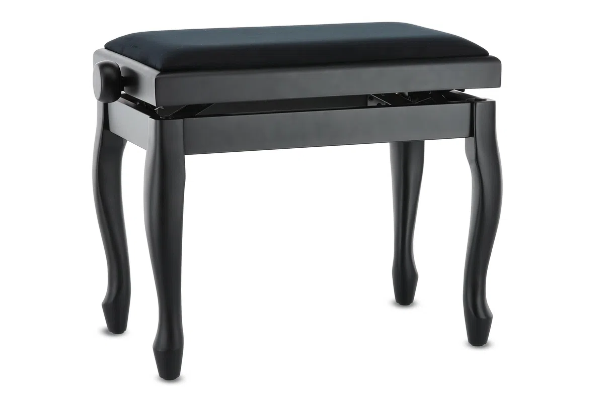 GEWA Banc de piano Deluxe Classic, noir mat