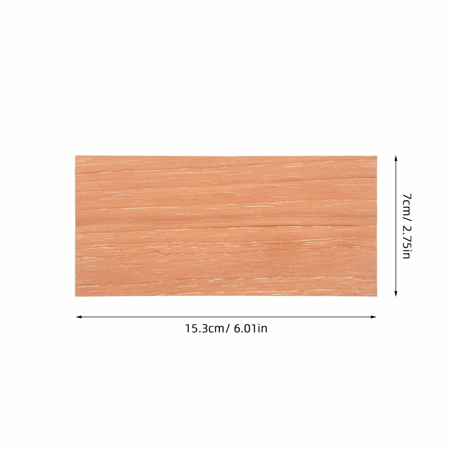 6 Feuilles de Séparation en Cèdre Espagnol Bois Naturel pour Humidificateur de Cave à Cigares