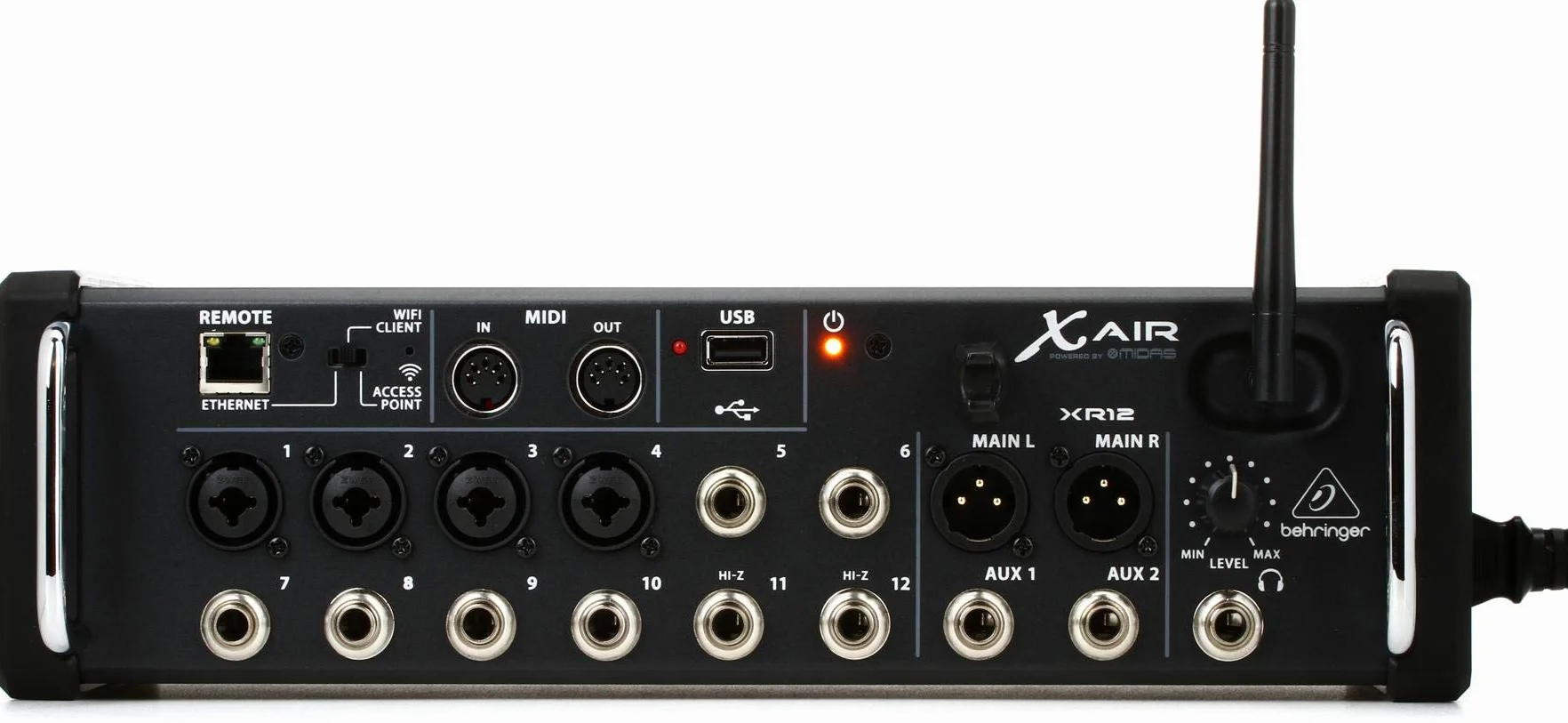 Behringer X AIR XR12 Console De Mixage Numérique 12 Entrées WiFi USB