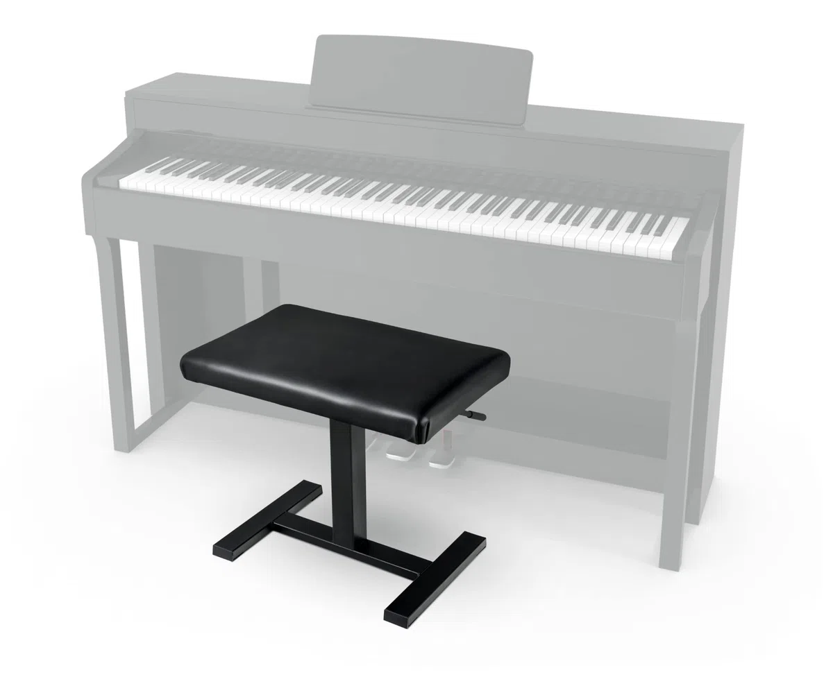 Classic Cantabile Banc de Piano Easy hydraulique Noir