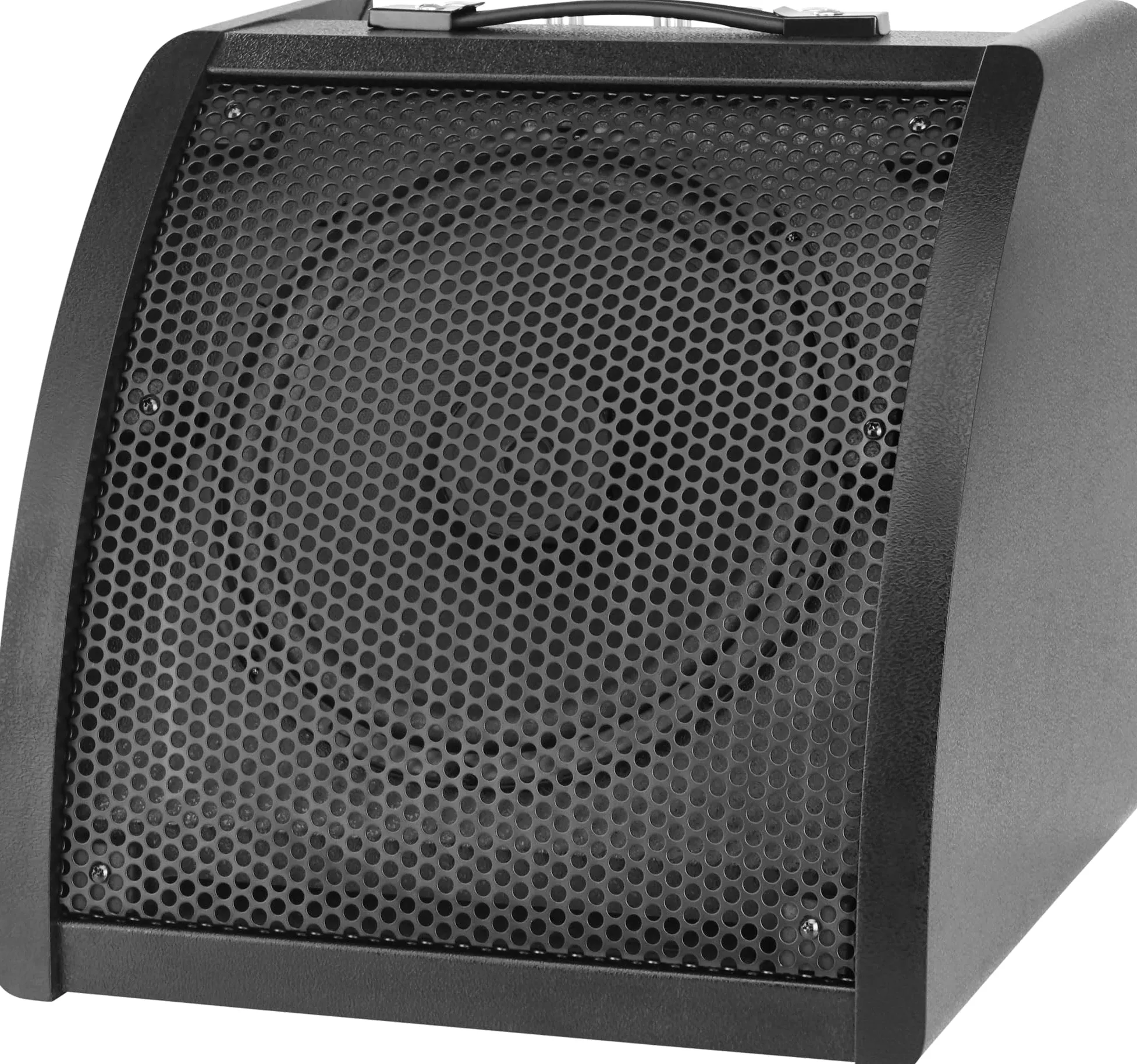 XDrum DD-670 Mesh E-Drum Kit - batterie électronique avec vraie HiHat - pads en bois avec peaux mesh - 720 sons - incluant hardware, tabouret, monitor, câbles et baguettes - Black Sparkle