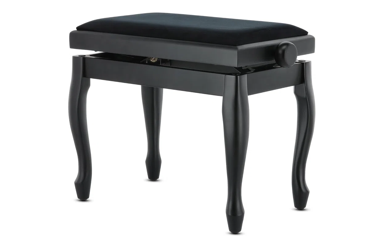 GEWA Banc de piano Deluxe Classic, noir mat